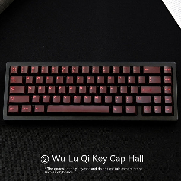 Black Gold Keycap Mechanical Keyboard