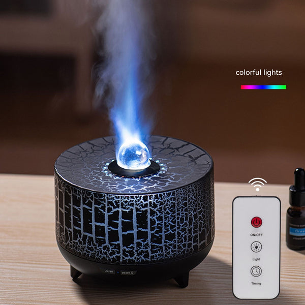 Creative Seven Color Crack Flame Bead Aromatherapy Machine